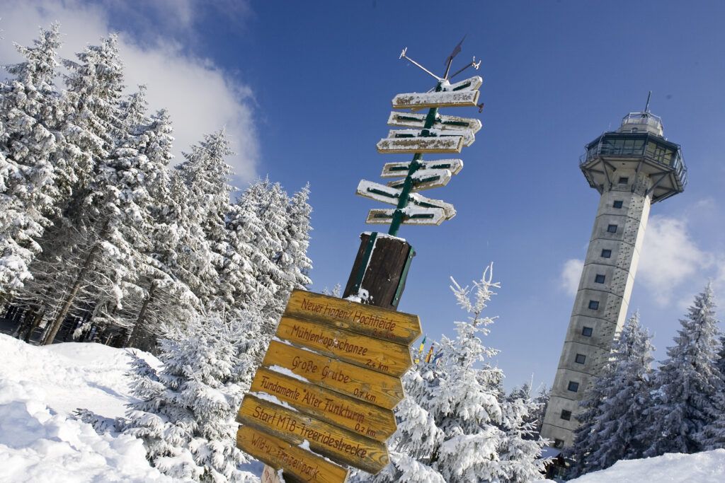 Willingen Winter Hochheideturm Ettelsberg