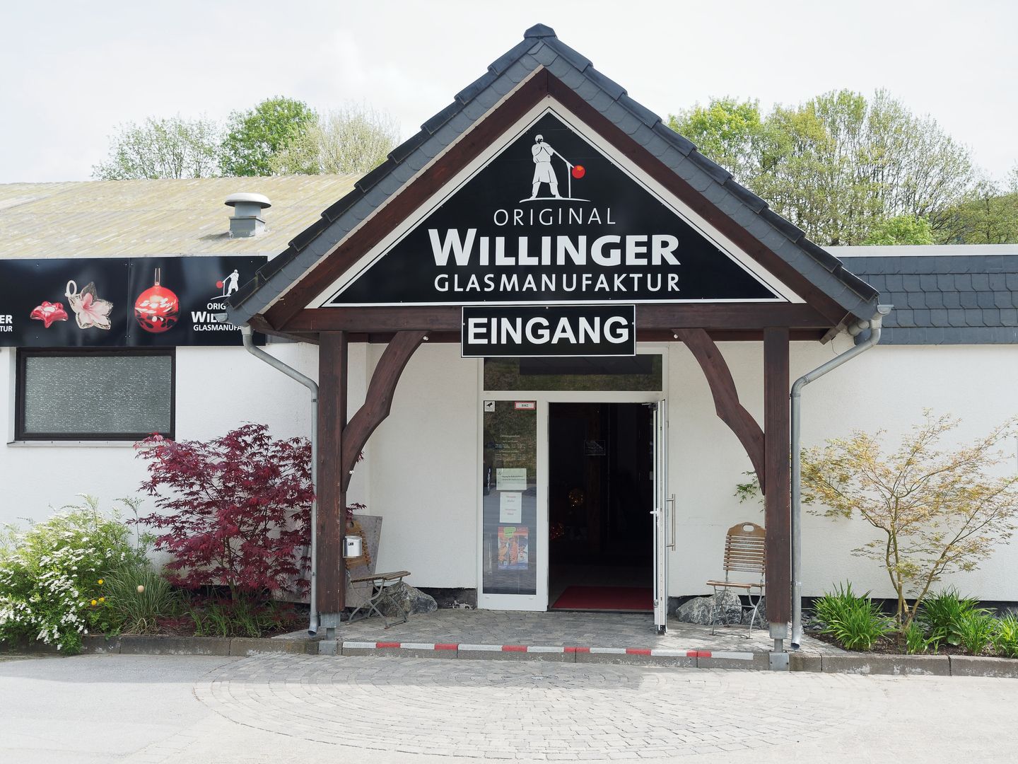 Willingen Glasmanufaktur Eingang